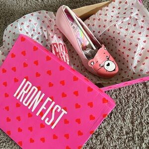 Iron Fist Care Bear Heels - Size W 7